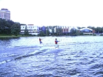 Wasserski in Duisburg Wedau.